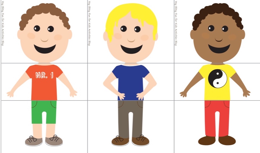 Ghép hình cho bé | File in ghép hình